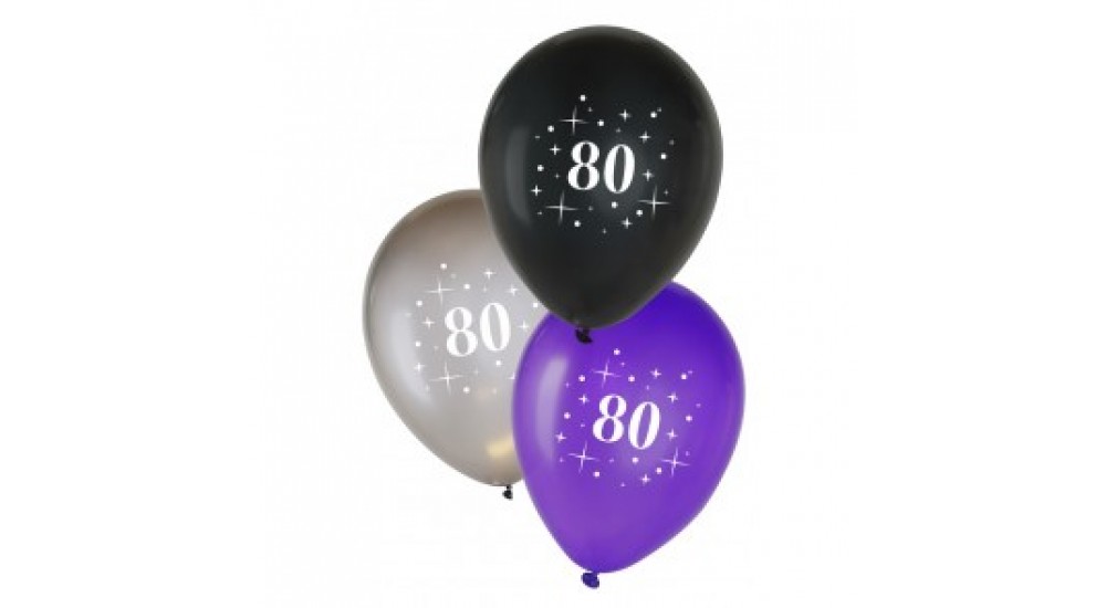Achternaam moeder Richtlijnen Ballon 80 jaar, ballonnen, 80, 80 jaar, ballonnen 80 jaar