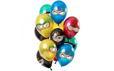 Ballonnen Superhelden Meerkleurig 