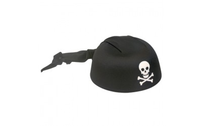 Piraten hoed zwart